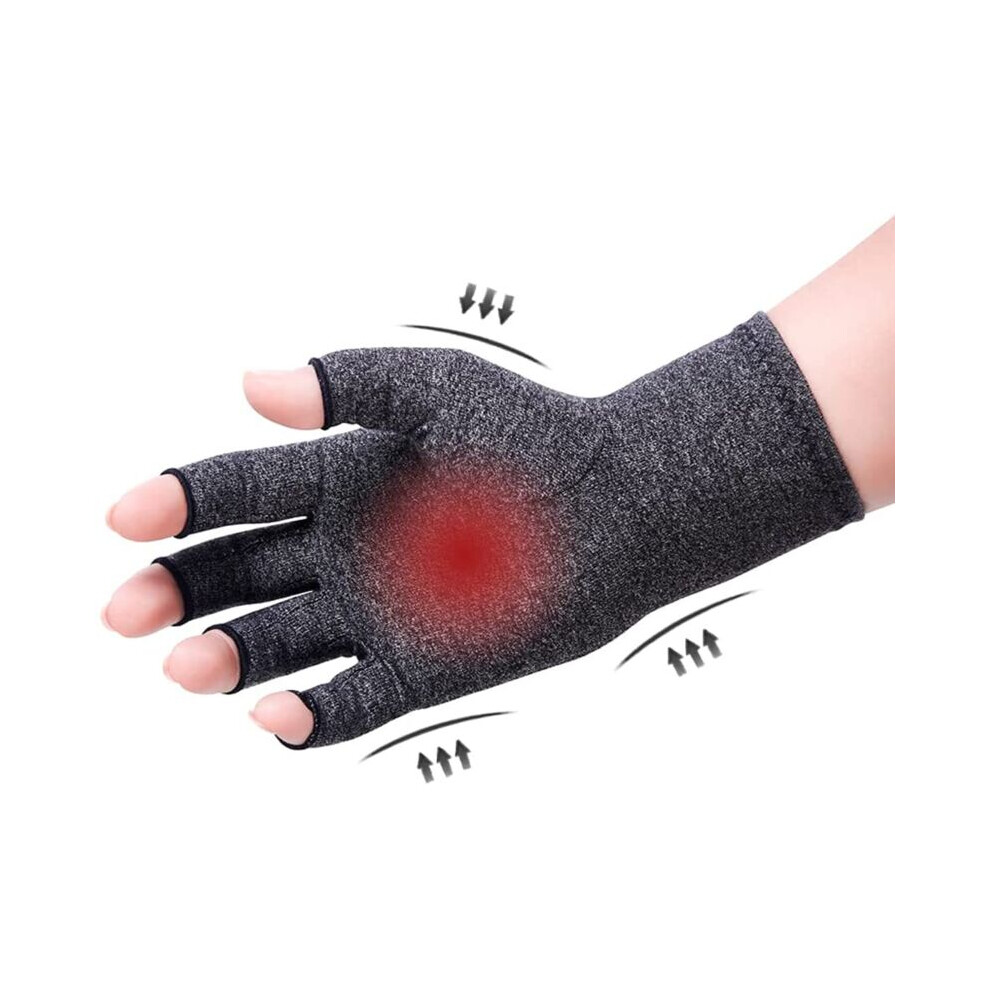 Comfortable Compression Arthritis Gloves, Ergonomic Design Facilitates Optimal Hand Mobility, Soothing Compression Therapy Reduces Pain and Swelling,