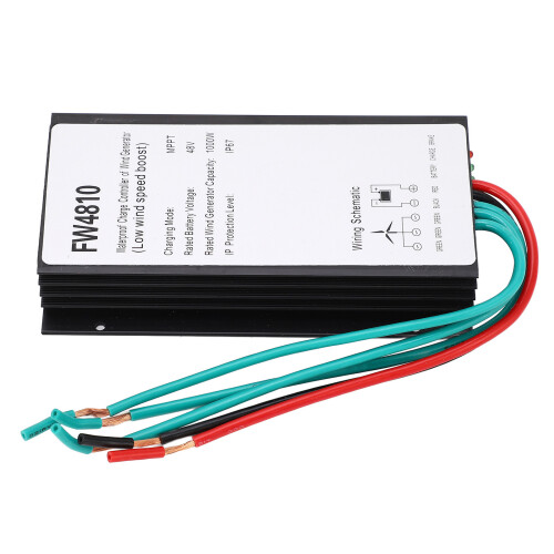 1000W 48V IP67 MPPT Wind Turbine Charge Controller Aluminum Shell 1