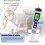 High Accuracy pH Meter, 5 in 1 Digital Tester for Water Quality Control, Includes LCD Backlit Display & Automatic Calibration, Perfect for 4