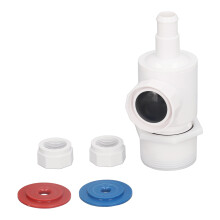 Conector universal para aspirador de piscina, com encaixe de parede, compatível com acessórios para aspiradores de piscina Polaris. Desconexão