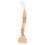 Easy Clean Beech Wood & Silicone Teething Pacifier Clip 13