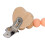 Easy Clean Beech Wood & Silicone Teething Pacifier Clip 5