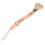 Easy Clean Beech Wood & Silicone Teething Pacifier Clip 9
