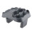 Spa Side Table with Clip Design - Grey Holds Drinks & Snacks Safely 9