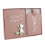 Celebrations Button Corner Leatherette My First Passport Set - Pink 2