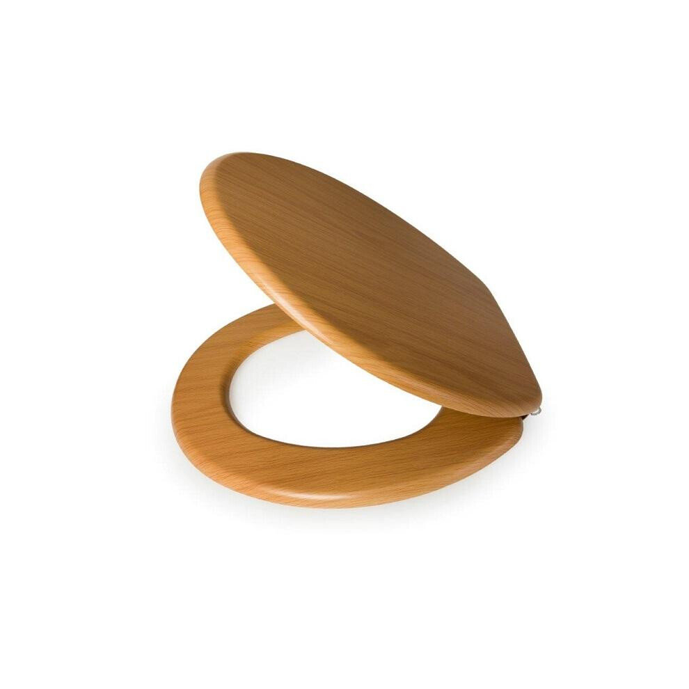 Wooden Toilet Seat Beech 5063750893181