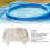 Swimming Pool Side Table Tray Beige – Non-Slip Adjustable & Convenient 4