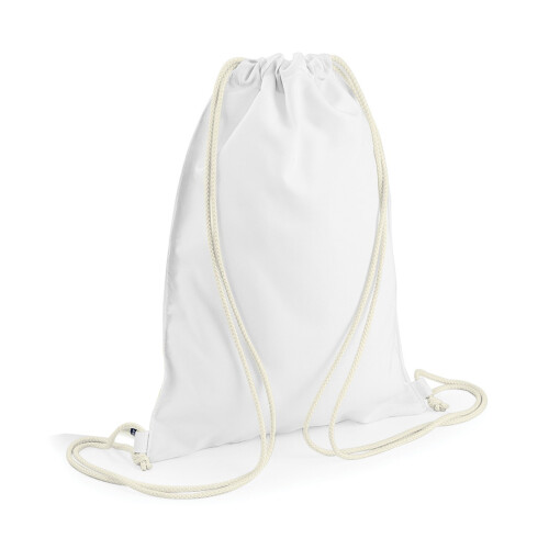BagBase Bagbase Sublimation Gymsac / Drawstring Bag (5 Litres) (Pack of 2)