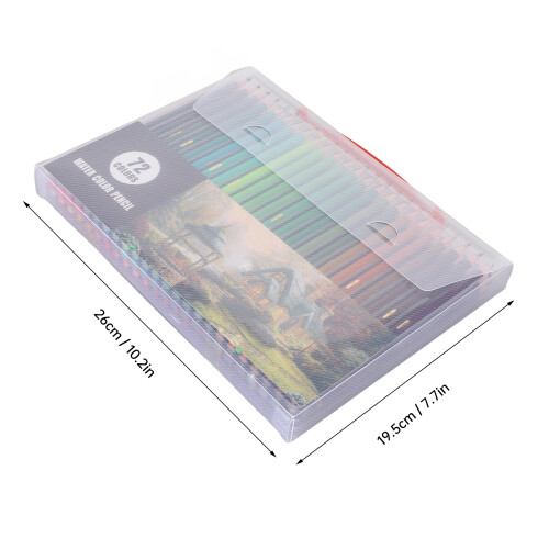 Lebendige Aquarellstifte-Set, 72 Farben, Durchmesser 7,5 mm 1