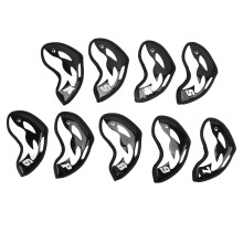 Football Chin Strap Protector, Durable Shell Provides Maximum Protection Reinforced Adjustable Strap with Soft Inner Lining, Secure Fit Comfortable De