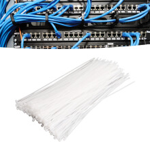 250 Pcs 11.8 Inch High Tensile Nylon Cable Ties for Home Garage Office