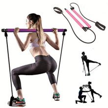 Portable Pilates Set For Home Gym, Travel Pilates Equipment With Multi-functional Exercise, Durable Material For Full Body Workout, Lightweight Detach