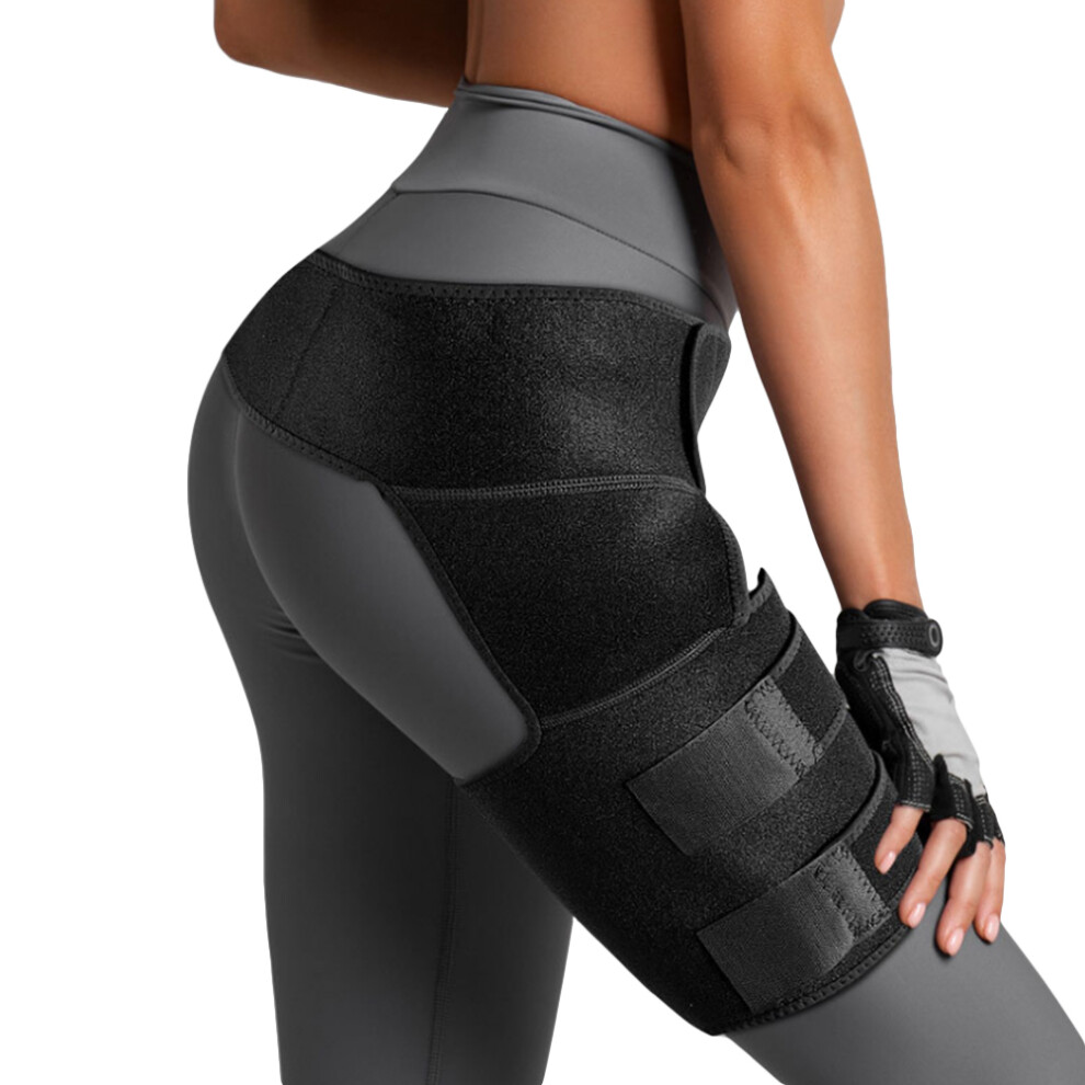 Adjustable Orthopedic Brace, Hip Compression Sleeve for Sciatica Pain Relief and Groin Support Wrap, Breathable Neoprene Support for Unisex Use in Dai