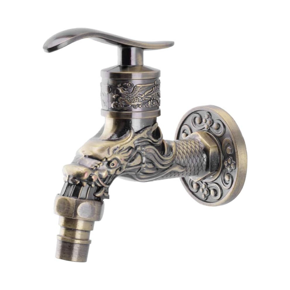 Ideal For Vessel Sinks, Vintage Water Tap With Wall Mount Convenience, Antique Faucet For Bathroom Laundry Sink Areas (G1/2 Inch Thread) 9173940316935