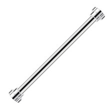 Tension Curtain Rod for Bathroom, Stainless Steel Honeycomb Patterned Anti-Slip Shower Curtain Rod, Quick Installation No Drilling Premium Quality