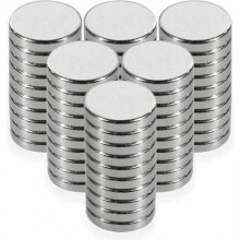 10-mm-Neodym-Magnete, Kühlschrankmagnete mit kratzfester Beschichtung, Seltenerdmagnete für Bastelarbeiten, Whiteboards, starke Haftung für
