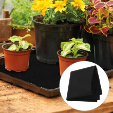 Selbstbewässernder Kapillarfiltmatten für Pflanzen, schwarz, Garten & Terrasse, 1,9 m