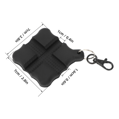 Silicone Arrow Puller Gripper, 7x7cm, Black, 71g, Target Shooter 1