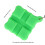 Green Silicone Square Arrow Puller 7x7cm Bow Shooting Accessory 5