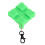 Green Silicone Square Arrow Puller 7x7cm Bow Shooting Accessory 14