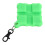Green Silicone Square Arrow Puller 7x7cm Bow Shooting Accessory 7
