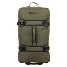 (One Size, Khaki Green) Mountain Warehouse Wander 100L 2 Wheeled Suitcase
