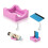 Non Slip Pink Silicone Cup Holder with Multi-angle Crafting Support 7