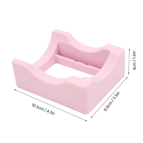 Non Slip Pink Silicone Cup Holder with Multi-angle Crafting Support 1