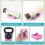 Non Slip Pink Silicone Cup Holder with Multi-angle Crafting Support 6