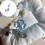 Plastic Blue Clovers Pendant Strap For Mobile Keys Handmade 2