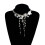 Collier polyvalent inspiré des fleurs avec des perles brillantes 4