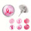 Boucles d'oreilles à la mode pour le cancer du sein,-SSS3 7