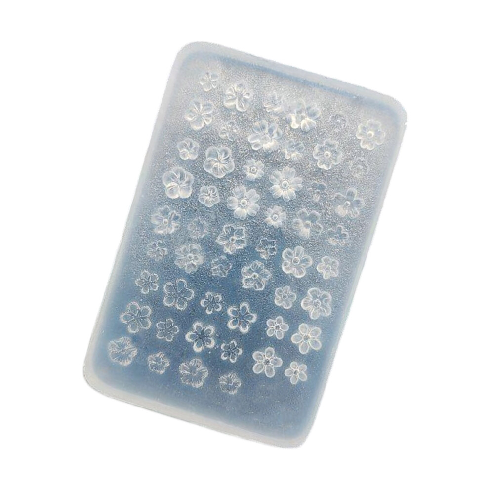 Transparent Silicone Flower Mold Decorative Resin Jewelry Mold