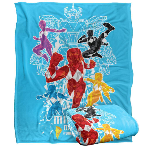 Power Rangers Power Rangers Polygon Blanket 2