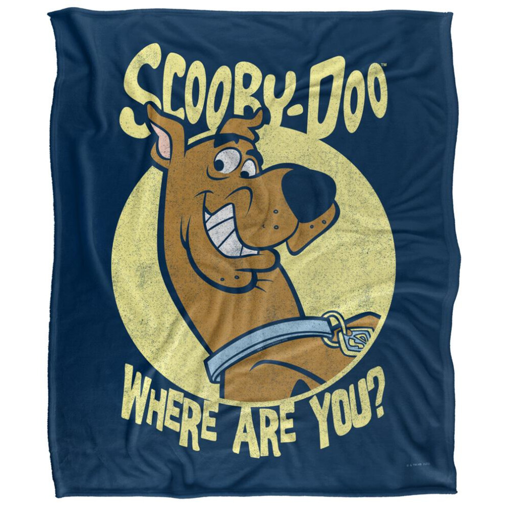 Scooby Doo Where Are You? Blanket Multicoloured