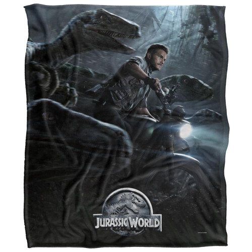 Jurassic World Jurassic World Raptor Blanket