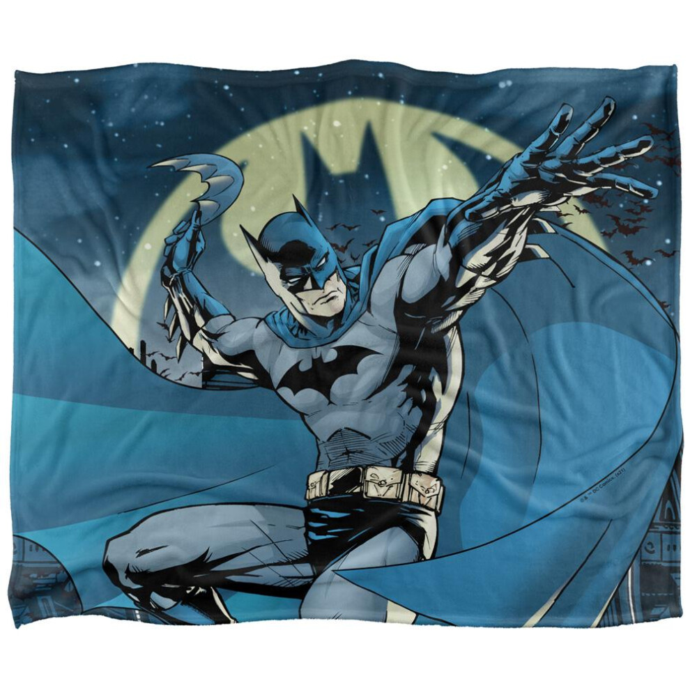 Batman Bat Signal Blanket Multicoloured