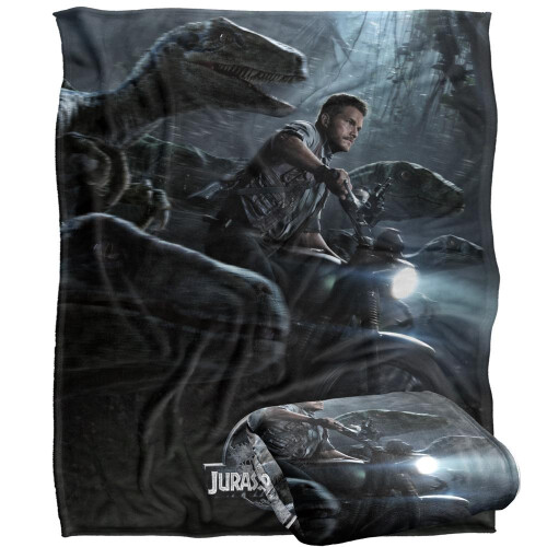 Jurassic World Jurassic World Raptor Blanket 2