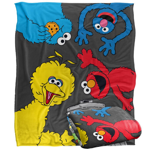 Sesame Street Sesame Street Group Pose Blanket 2