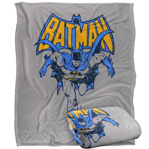 DC DC Logo Batman Blanket 2