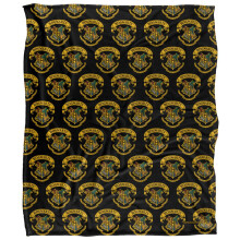 Harry Potter Hogwarts Repeat Print Blanket