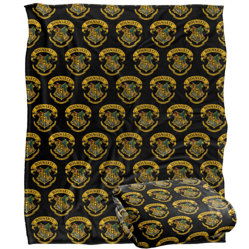 Harry Potter Harry Potter Hogwarts Repeat Print Blanket 2
