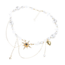 Unique Eight Point Star Necklace Edgy Yet Elegant Addition To