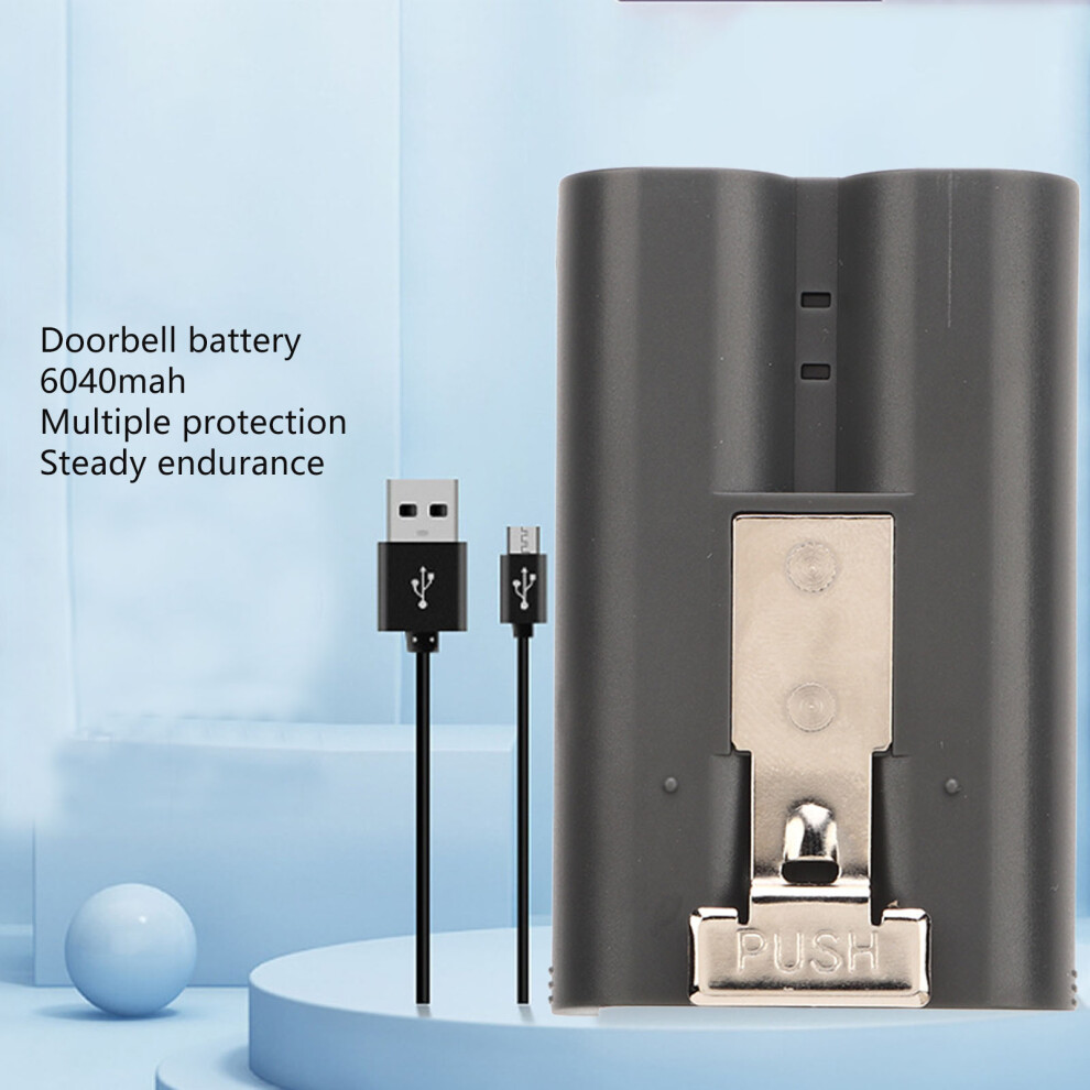 Ring-Akku, 3,65 V, 6040 Mah, Ersatzakku Fã¼R 7443665810868