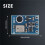 10PCS AHT10 High Precision Digital Temperature and Humidity Sensor Measurement Module I2C Communication Replace SHT20 9