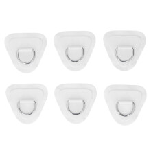 6-teiliges PVC-D-Ring-Patch-Set, elastisches