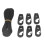 Elastisches Seil mit PVC-D-Ring-Patch, 6er-Set für aufblasbare Boote und Kajaks 9