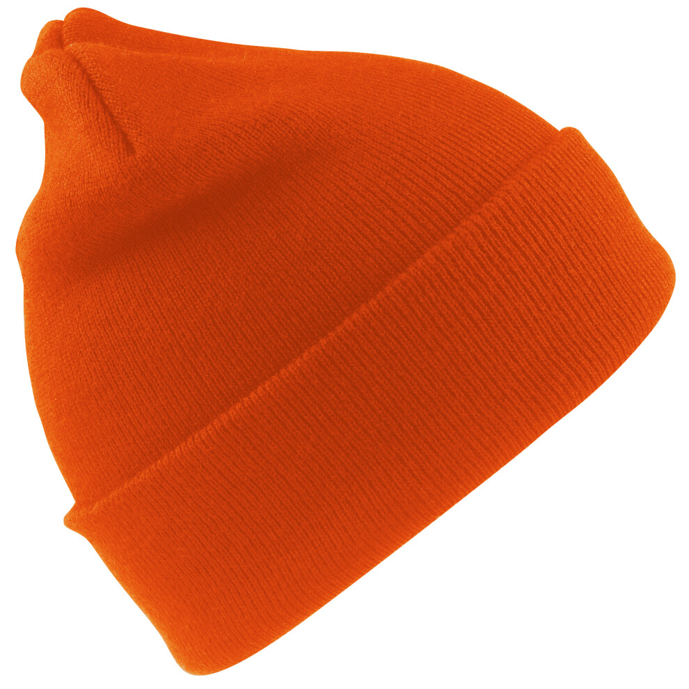 Result (One Size, Hi Vis ) Woolly Thermal Ski/Winter Hat With 3M Thinsulate Insulation Orange