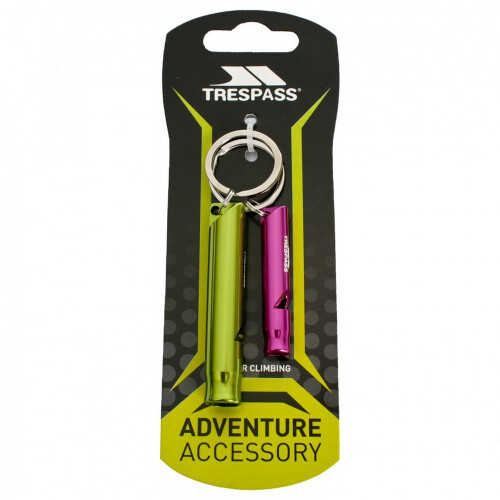 Trespass Trespass Blow X Whistle Keyring Set 1