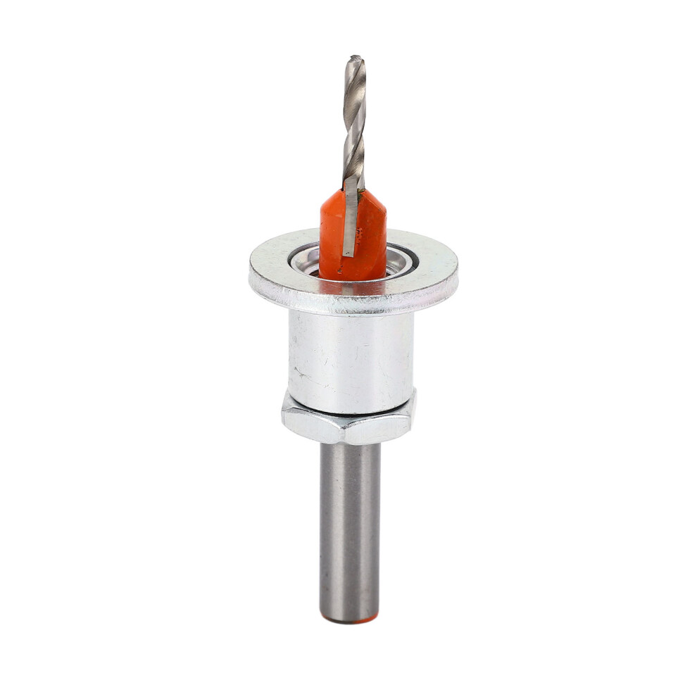 Countersink Drill Bit Kit Wood Metal Alloy Steel Adjustable Limit Power Tool 4631370692975